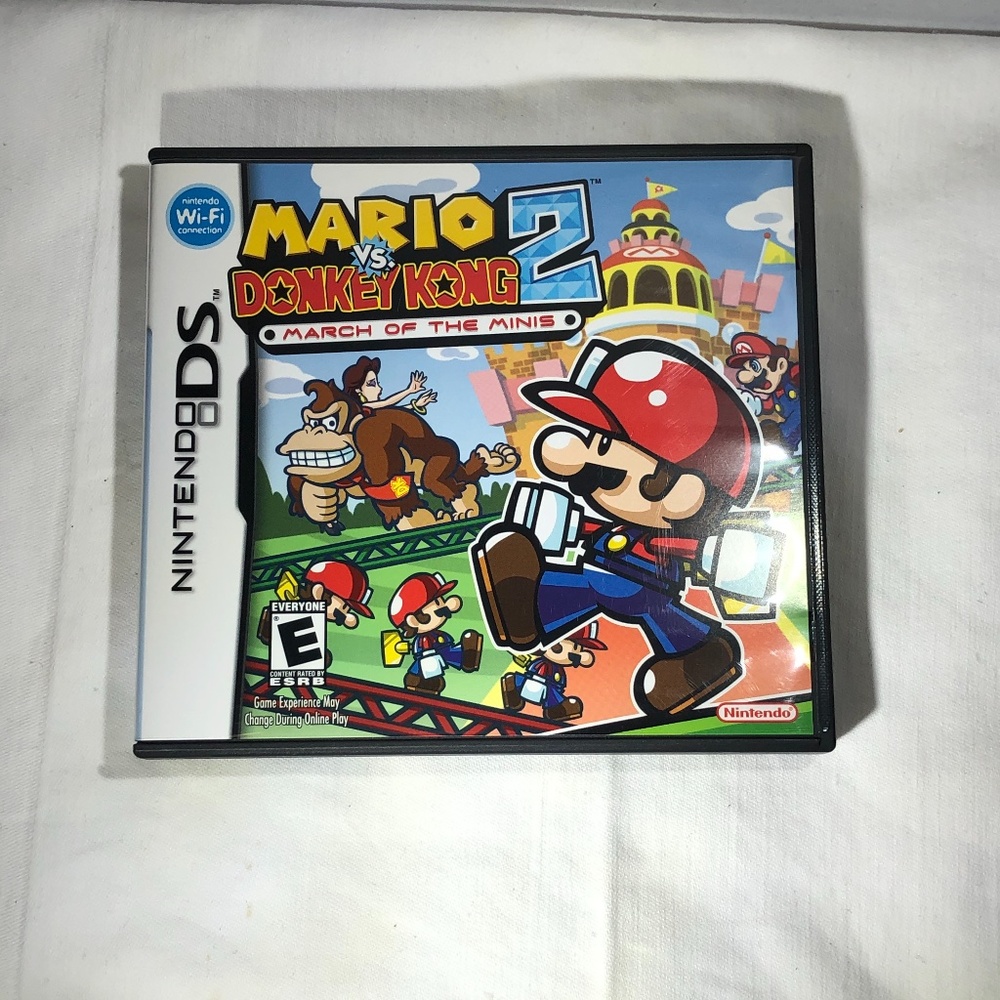 NINTENDO DS MARIO VS DONKEY KONG 2 MARCH OF THE MINIS